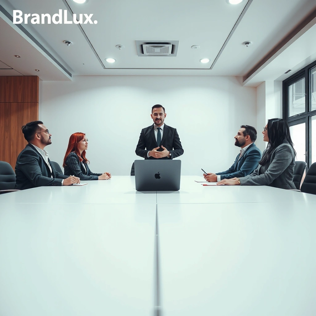 CloudTech Solutions office meeting